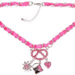 Kette mit Anhänger in verschiedenen farben von scarlet bijoux