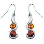 Ohrring mit Swarovski Elements in verschiedenen Farben von scarlet bijoux