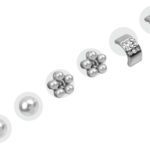 Ohrring in verschiedenen Farben von scarlet bijoux