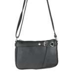 Umhängetasche aus echtem Leder | Damen Handtasche Tasche Henkeltasche; 23 x 15 x 5 cm von scarlet bag