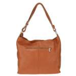Umhängetasche aus echtem Leder | Damen Handtasche Tasche Henkeltasche; 38,5 x 34 x 6,5 cm von scarlet bag