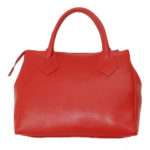 Umhängetasche aus echtem Leder | Damen Handtasche Tasche Henkeltasche; 34 x 25 x 16 cm von scarlet bag