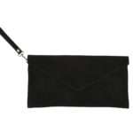 Umhängetasche aus Wildleder Leder | Damen Handtasche Tasche Henkeltasche; 31,5 x 16,5 x 1,0 cm von scarlet bag