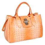 Umhängetasche aus echtem Leder | Damen Handtasche Tasche Henkeltasche; 34 x 23 x 16 cm von scarlet bag