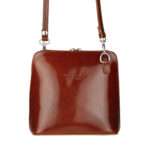 Clutch Tasche Unterarmtasche Abendtasche Umhängetasche aus echtem Wildleder | Damen Handtasche; 17,5 x 16,5 x 8,0 cm von scarlet bag