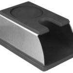 Tamperstation »Professionale« aus Edelstahl mit Tampermatte aus lebensmittelechtem Silikon zur Ablage des Tamper nach dem Tamping von scarlet espresso