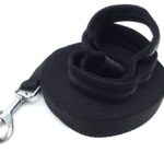 Hundeleine »Rocky H« mit gummiertem Griff und Karabinerhaken; robustes Nylon; Schwarz; Längen: 357,51020 Meter von scarlet pet