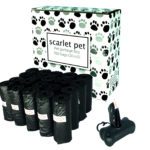 Hundekotbeutel »PetPoopPicker« mit Beutelspender und Leinenclip; dick, dicht, sicher und hygienisch von scarlet pet