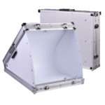 Fotobox »BeamBox LED« im stabilen Alukoffer mit LED-Beleuchtung; professionelles kompaktes & mobiles Fotostudio von NiceFoto®