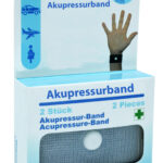 Akupressurband »Sea«, 1 Paar Akupressur-Armbänder, für Erwachsene & Kinder, fürs Handgelenk, 2 elastische Bänder von scarlet health