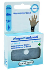 Akupressurband »Sea«, 1 Paar Akupressur-Armbänder, für Erwachsene & Kinder, fürs Handgelenk, 2 elastische Bänder von scarlet health