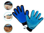 Fellpflegehandschuh »Gentle Touch 2-in-1« doppelseitig SamtNoppen; Samt: Entfernen loser TierhaareNoppen: Massagebürste von scarlet pet – Bild 2