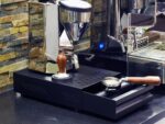 Sudschublade »Professionale« für Kaffeesatz, Abklopfbehälter für Siebträger, gummierter Abklopfstab, aus Edelstahl/pulverbeschichtetem Stahl, 250 x 350 x 80 mm von scarlet espresso – Bild 4