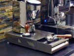 Sudschublade »Professionale« für Kaffeesatz, Abklopfbehälter für Siebträger, gummierter Abklopfstab, aus Edelstahl/pulverbeschichtetem Stahl, 250 x 350 x 80 mm von scarlet espresso – Bild 12