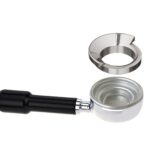 Präzisions-Trichter »Barista Cono MK 41 mm« aus Edelstahl für Siebträger; speziell für Mahlkönig, La Marzocco 1er-Sieb von scarlet espresso