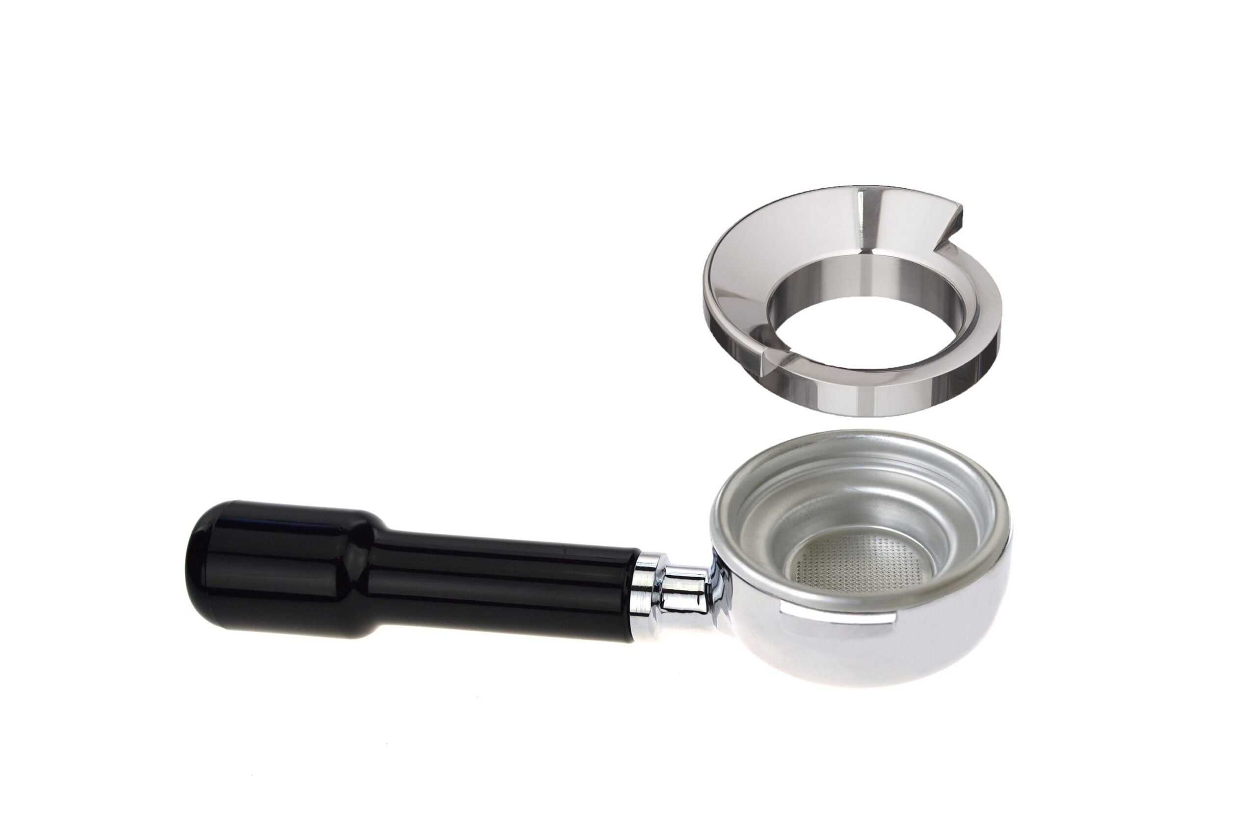9901299900a_1.jpg Präzisions-Trichter »Barista Cono MK 41 mm« aus Edelstahl für Siebträger; speziell für Mahlkönig, La Marzocco 1er-Sieb von scarlet espresso – Bild 1