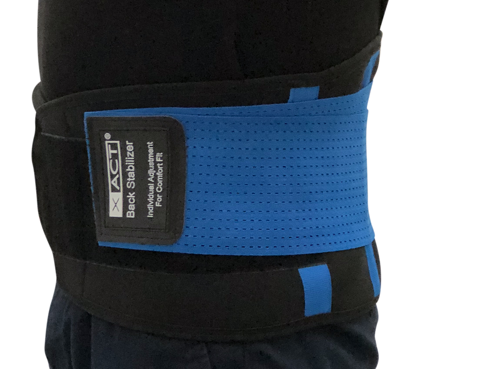 990140120a.jpg Rückengurt »XACT« zur Stabilisierung & Haltungskorrektur; lindert Schmerzen; für Damen und Herren; Größen S - XXL von scarlet health – Bild 1