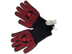 Grillhandschuh »BBQ PRO Premium«; 1 Paar (2 Stück) 5-Fingerhandschuhe; bis 500°C hitzebeständig; mit Aramidfasern; zum Grillen, Backen, Kochen etc. von scarlet kitchen – Bild 3