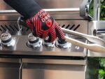 Grillhandschuh »BBQ PRO Premium«; 1 Paar (2 Stück) 5-Fingerhandschuhe; bis 500°C hitzebeständig; mit Aramidfasern; zum Grillen, Backen, Kochen etc. von scarlet kitchen – Bild 5