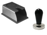 Tamperstation »Professionale« aus Edelstahl mit Tampermatte aus lebensmittelechtem Silikon zur Ablage des Tamper nach dem Tamping von scarlet espresso – Bild 4