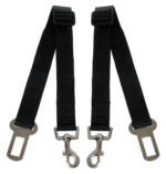 KFZ-Hundegurt »Secure III« 2 x Sicherheitsgurt zum Anschnallen von Hunden im Auto; elastischer Dämpfer/Ruckabsorber; einstellbare Länge; mit Karabinerhaken von scarlet pet