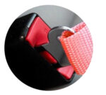 KFZ-Hundegurt »Secure III« 2 x Sicherheitsgurt zum Anschnallen von Hunden im Auto; elastischer Dämpfer/Ruckabsorber; einstellbare Länge; mit Karabinerhaken von scarlet pet – Bild 3
