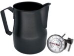 Milk jug »L'Art Profi« for latte art; made of 18/10 stainless steel with non-stick coating; high-quality barista pitcher from scarlet espresso – Image 10