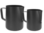 Milchkännchen »L'Art Modern Anthrazit« für Latte Art oder Cappuccino; aus 18/10 Edelstahl mit Antihaft-Beschichtung (innen & außen); hochwertiger Barista Pitcher von scarlet espresso – Bild 4