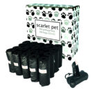 Hundekotbeutel »PetPoopPicker« mit Beutelspender und Leinenclip; dick, dicht, sicher und hygienisch von scarlet pet