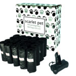 Hundekotbeutel »PetPoopPicker« mit Beutelspender und Leinenclip; dick, dicht, sicher und hygienisch von scarlet pet