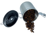 Kaffeedose »Ermetica« aus Edelstahl luftdicht - Vorratsbehälter Kaffeebehälter für Kaffeebohnen und mehr von scarlet espresso – Bild 2