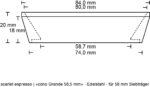 Präzisions-Trichter »Barista Cono Grande 58,5 mm« aus Edelstahl für Siebträger, Dosing Funnel Fülltrichter für Kaffeemehl von scarlet espresso – Bild 4