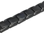 Magnetarmband »forza nero« mit Sicherheitsverschluß und extra starken 3000 Gauß Neodym Magneten von scarlet health – Bild 3