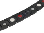 Magnetarmband »forza nero« mit Sicherheitsverschluß und extra starken 3000 Gauß Neodym Magneten von scarlet health – Bild 4