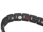 Magnetarmband »forza nero« mit Sicherheitsverschluß und extra starken 3000 Gauß Neodym Magneten von scarlet health – Bild 6