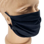 Mundmaske »Protect« aus Baumwolle und Elasthan Stoff waschbar wiederverwendbar nachhaltig unisex latexfreies Ohrband von scarlet health