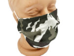 Mundmaske »Protect« aus Baumwolle und Elasthan Stoff waschbar wiederverwendbar nachhaltig unisex latexfreies Ohrband von scarlet health – Bild 4