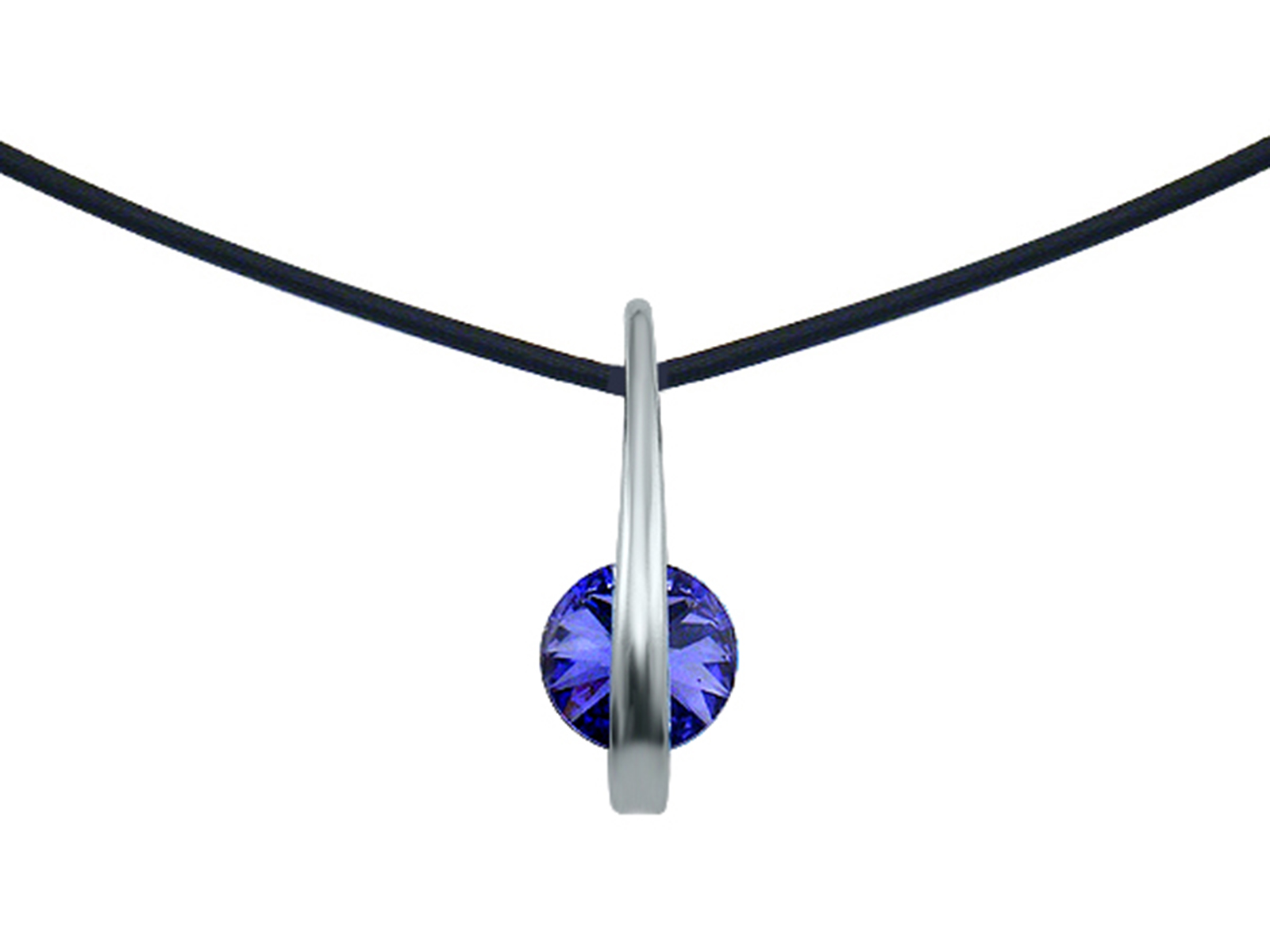 0023701800.jpg Kette mit Swarovski Elements in verschiedenen Farben von scarlet bijoux – Bild 1