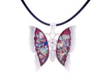 Kette mit Anhänger in verschiedenen Farben von scarlet bijoux – Bild 3