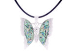 Kette mit Anhänger in verschiedenen Farben von scarlet bijoux – Bild 5