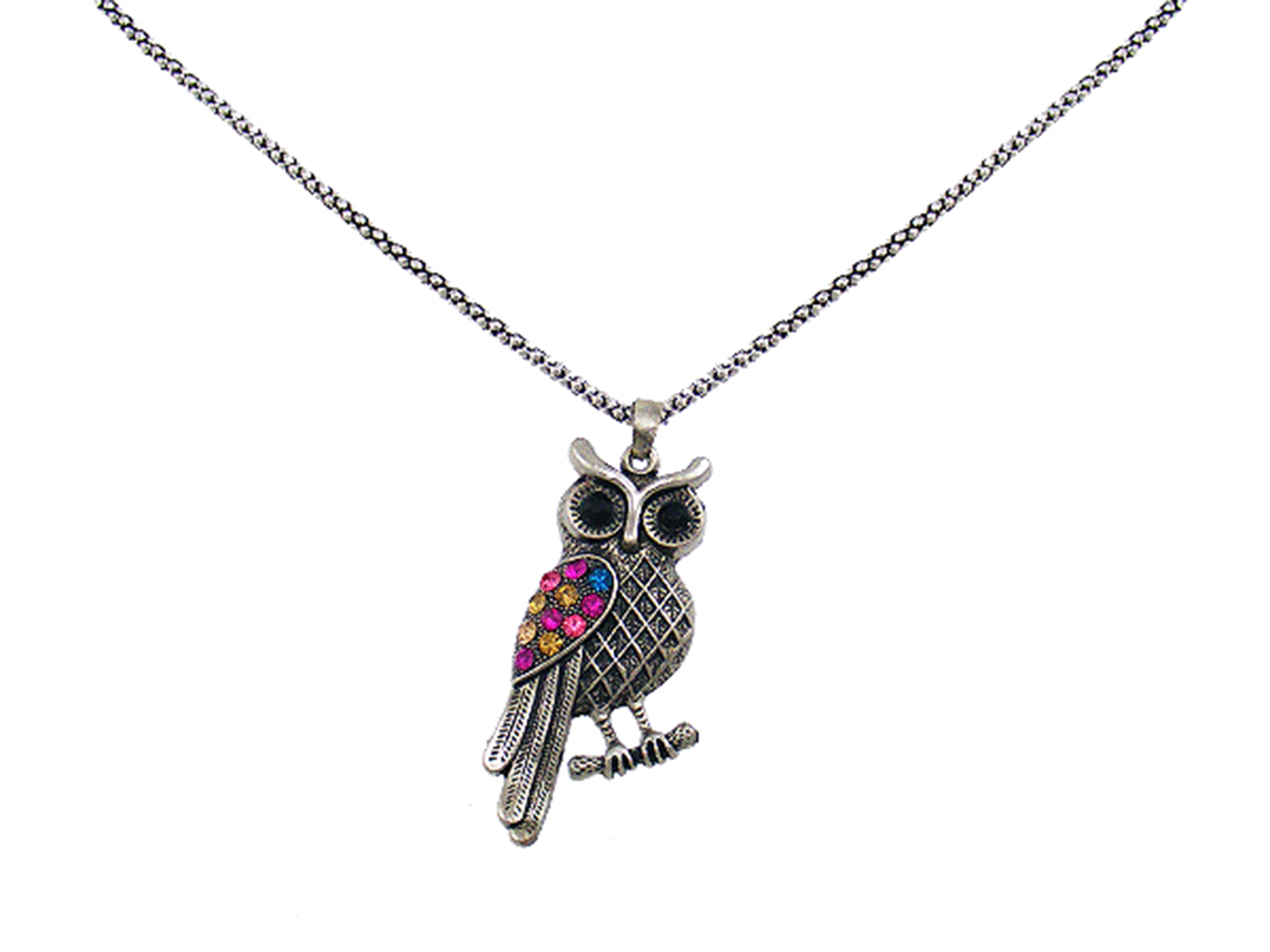 0026672600.jpg Kette mit Anhänger in verschiedenen Farben von scarlet bijoux – Bild 1