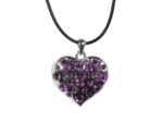 Kette mit Anhänger in verschiedenen Farben von scarlet bijoux – Bild 5