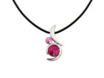 Kette mit Anhänger in verschiedenen Farben von scarlet bijoux – Bild 4