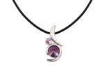 Kette mit Anhänger in verschiedenen Farben von scarlet bijoux – Bild 5