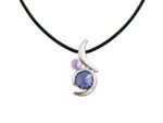 Kette mit Anhänger in verschiedenen Farben von scarlet bijoux – Bild 8