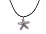 Kette mit Anhänger in verschiedenen Farben von scarlet bijoux – Bild 2