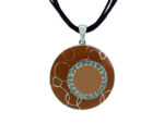 Kette mit Anhänger in verschiedenen Farben von scarlet bijoux – Bild 2