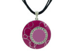 Kette mit Anhänger in verschiedenen Farben von scarlet bijoux – Bild 3