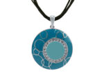 Kette mit Anhänger in verschiedenen Farben von scarlet bijoux – Bild 5