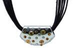 Kette mit Anhänger in verschiedenen Farben von scarlet bijoux – Bild 2